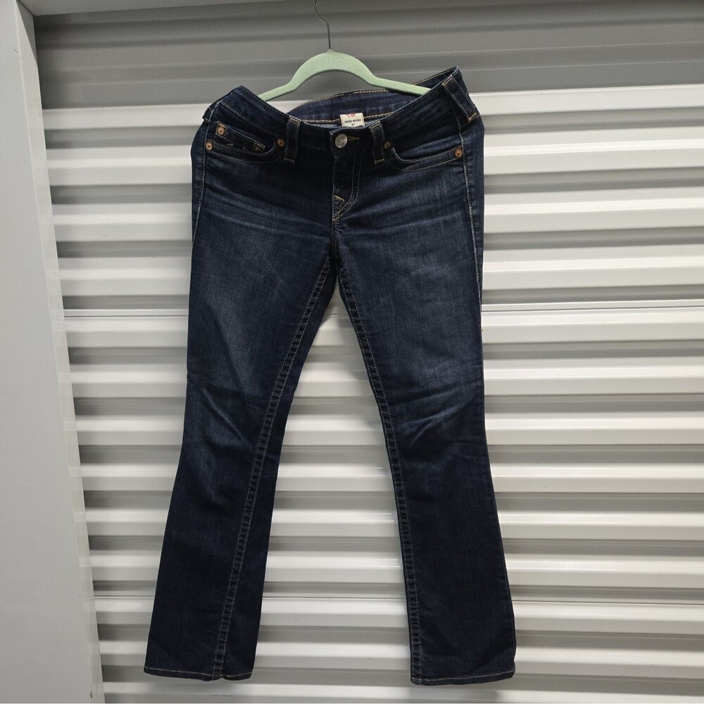 Womens True Religion jeans size 27 bootcut leg dark blue